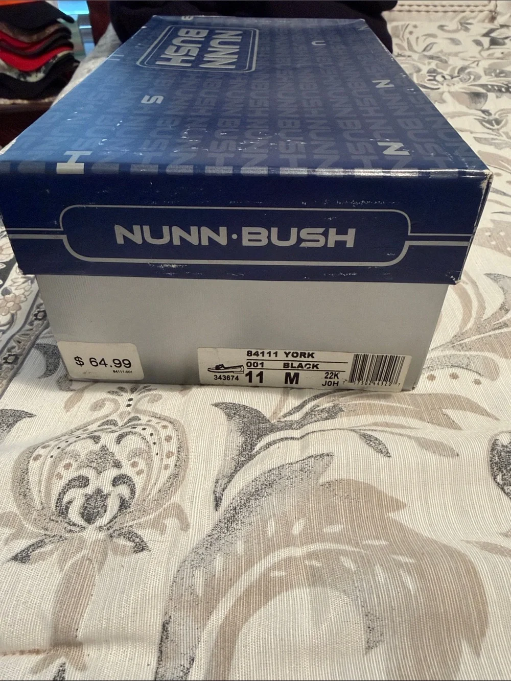 Nunn Bush black woven